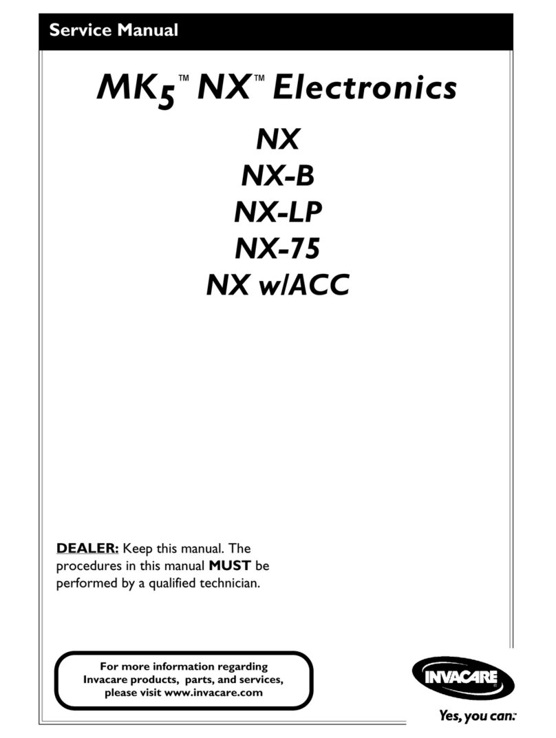 Invacare NX User manual