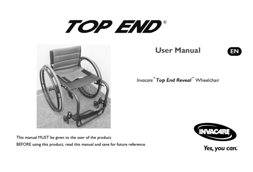 Invacare Top End Reveal User manual