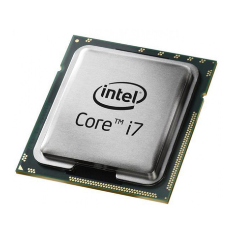 Intel Core i7 Extreme Edition User manual