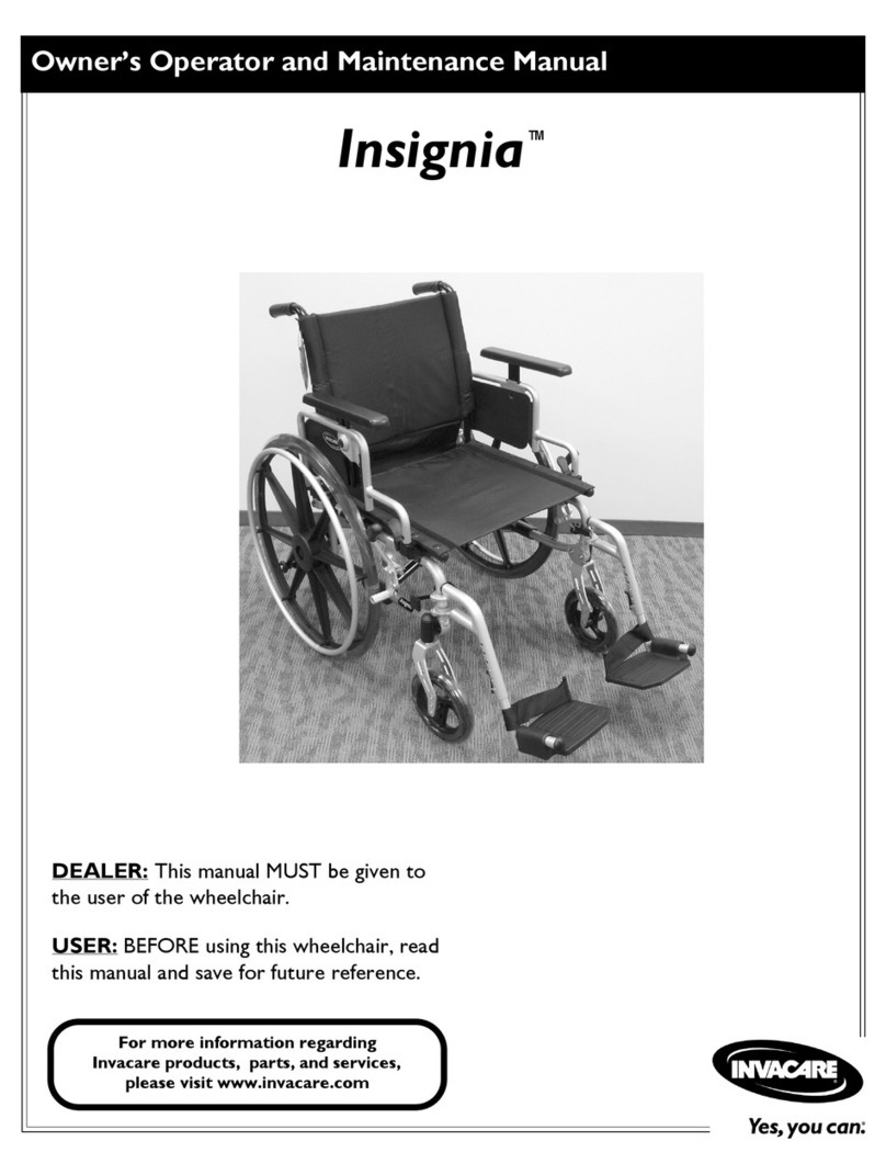 Invacare Insignia Manual