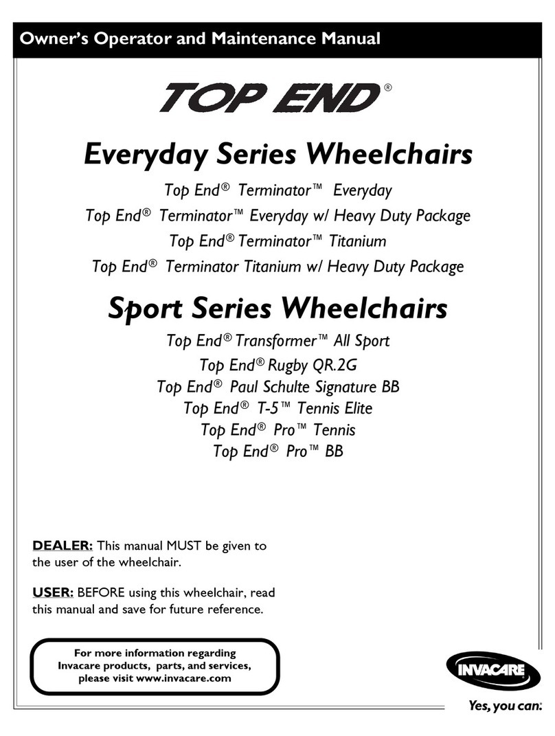 Invacare Top End Manual