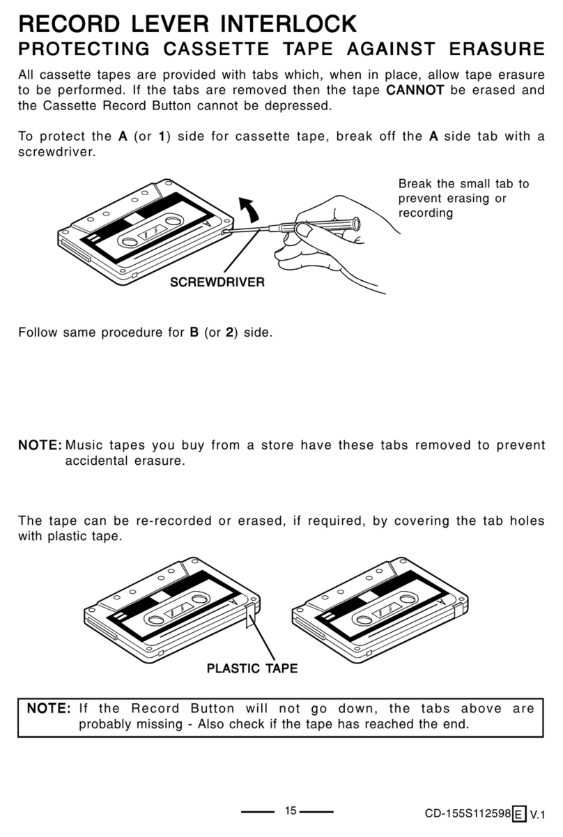 Lenoxx CD-155 User manual