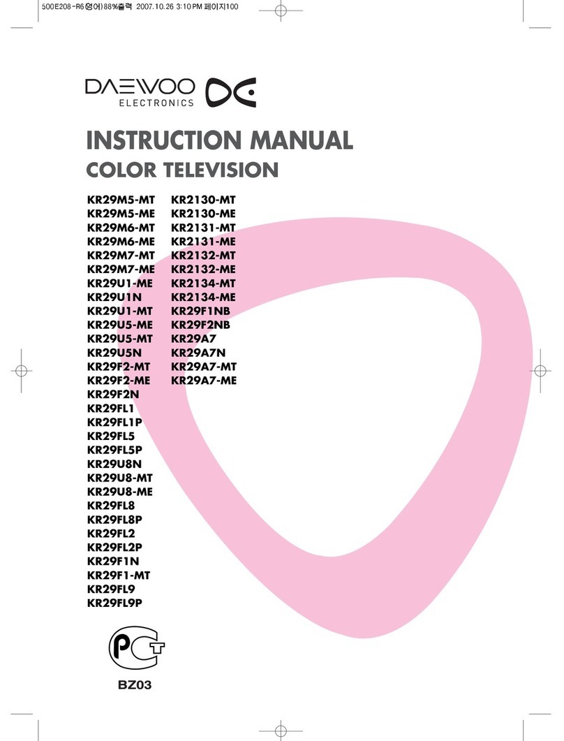 Daewoo KR29M5-MT instruction manual