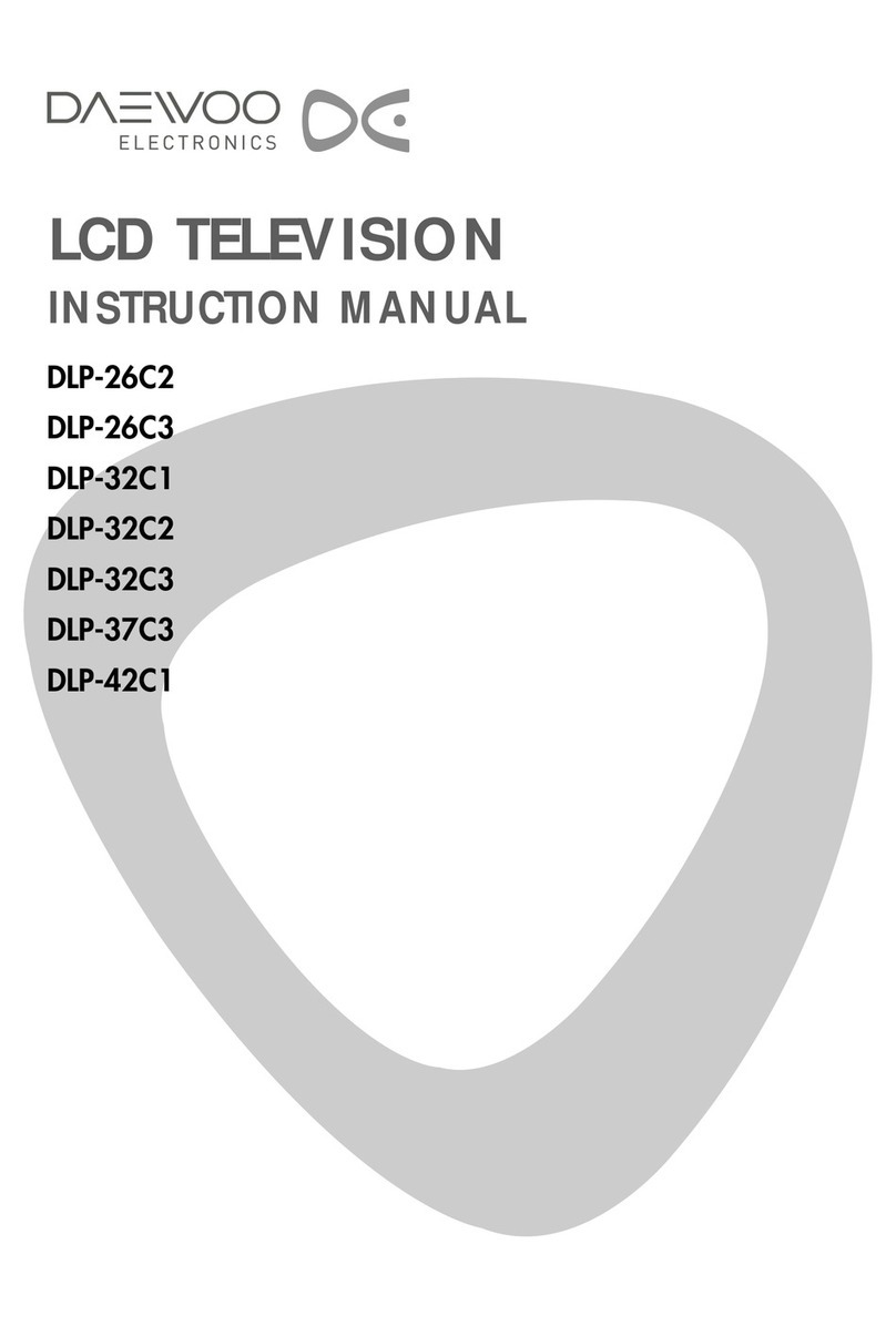 Daewoo DLP-26C2 User manual