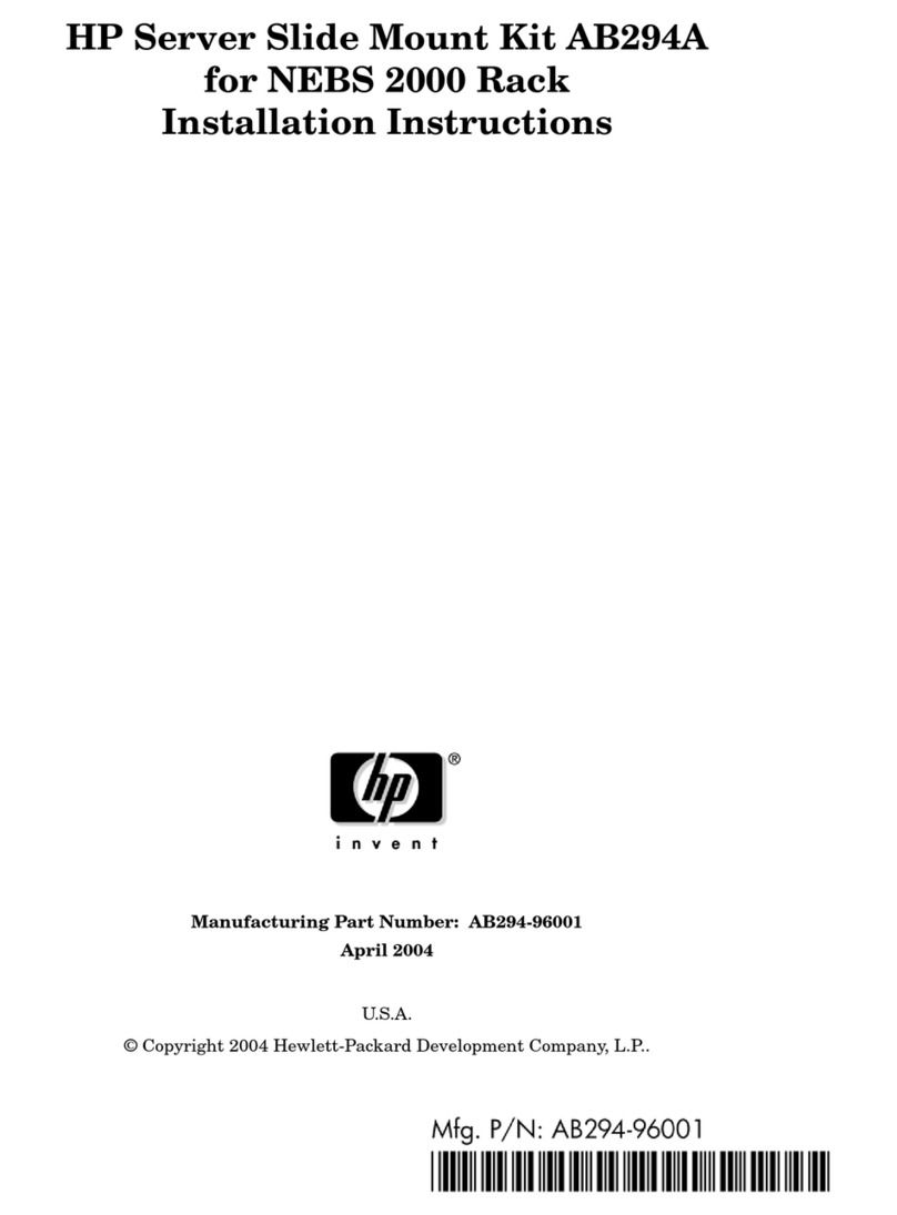 HP Integrity cx2600 installation instructions
