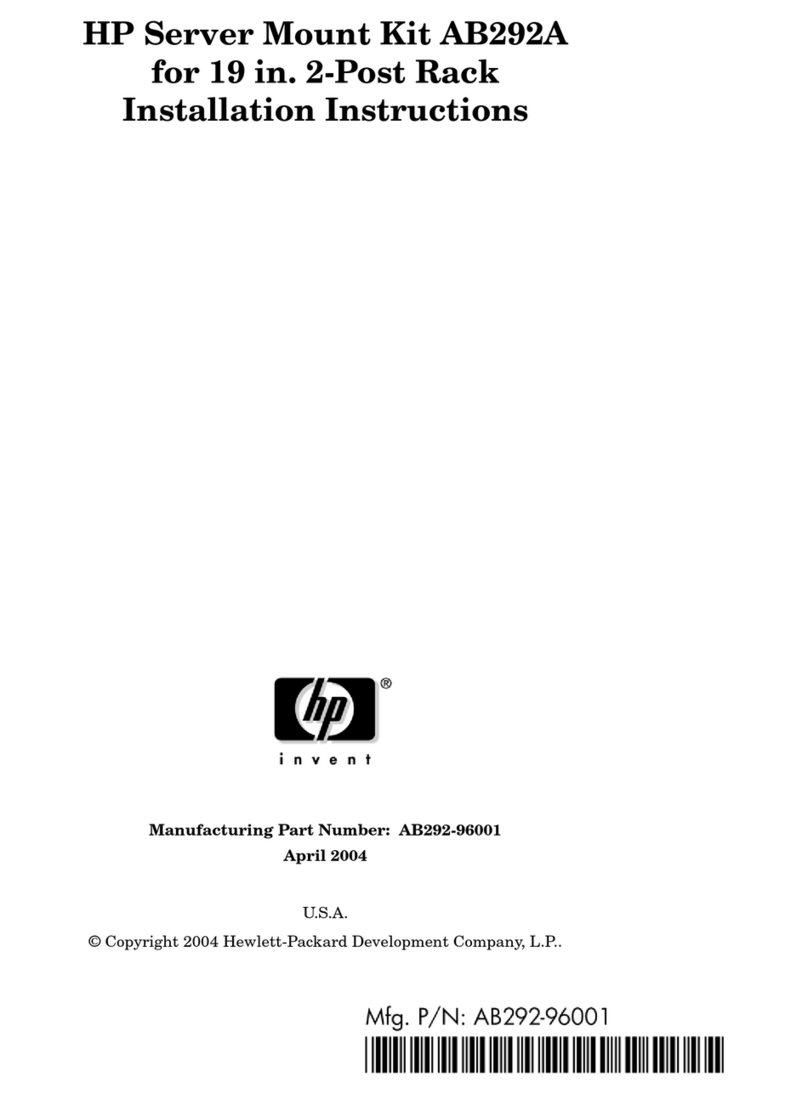 HP Integrity cx2600 installation instructions