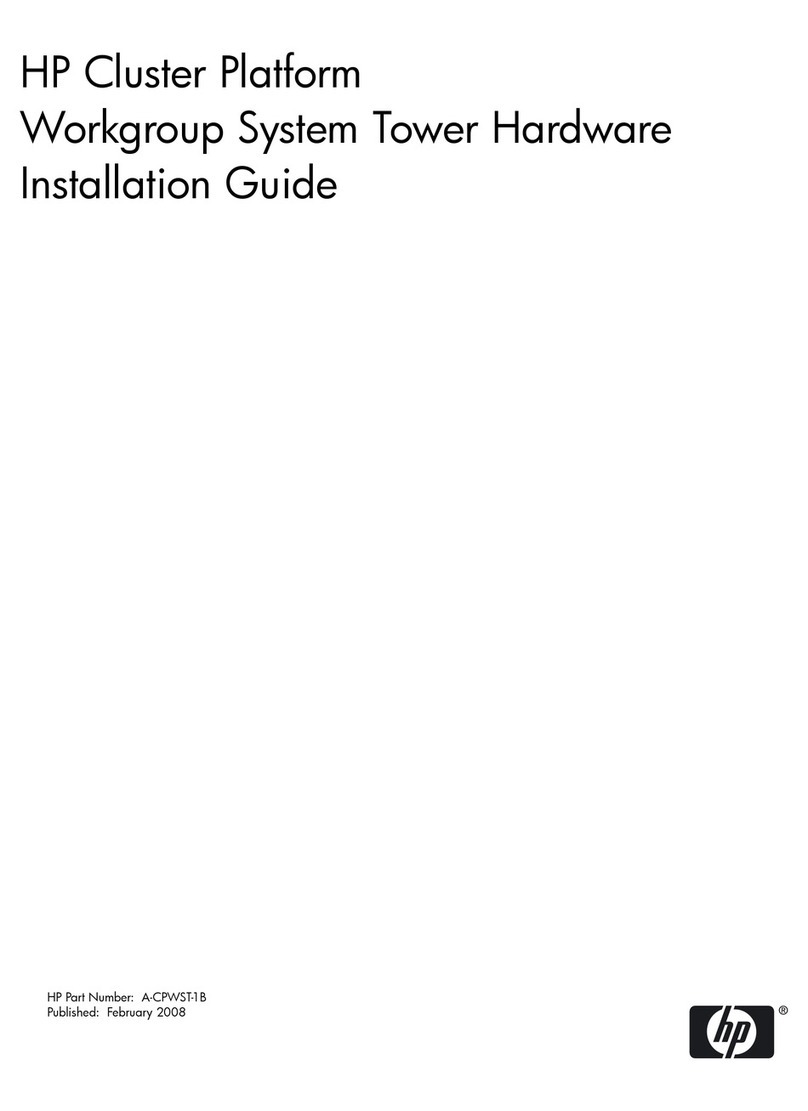HP Cluster Platform Introduction v2010 User manual