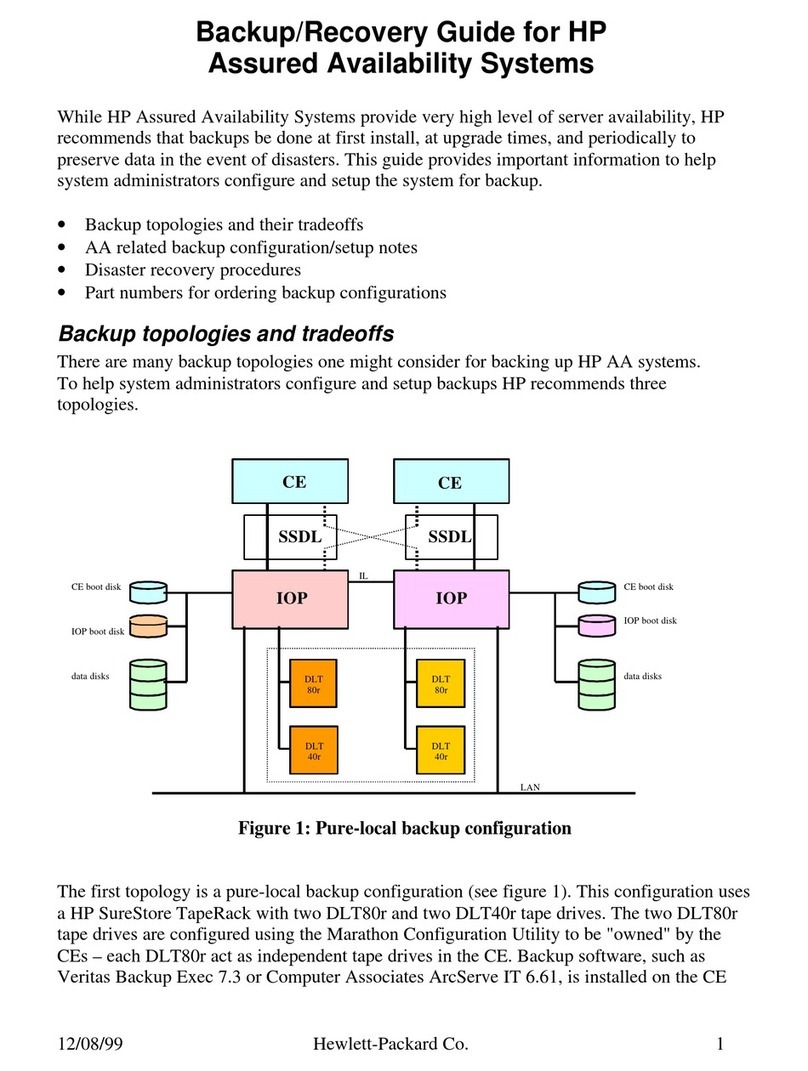 HP NetServer AA 4000 manual