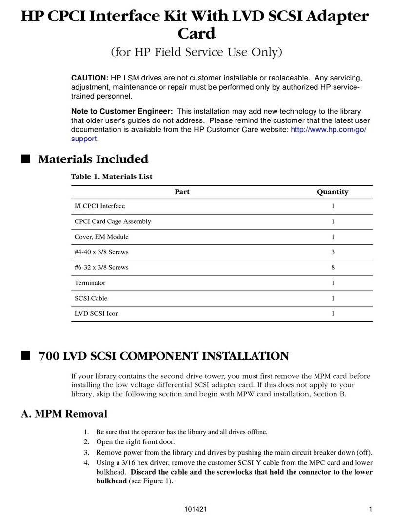 HP 20/700 User manual