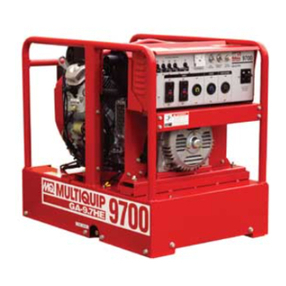 MULTIQUIP GA-9.7HE Operation and parts manual