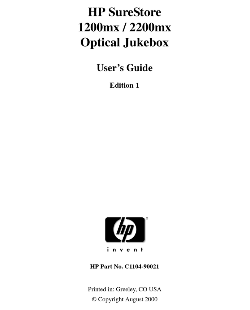 HP SureStore 220mx User manual HP SureStore 220mx User manual