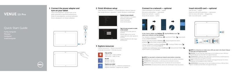 Dell Venue 11 Pro User manual