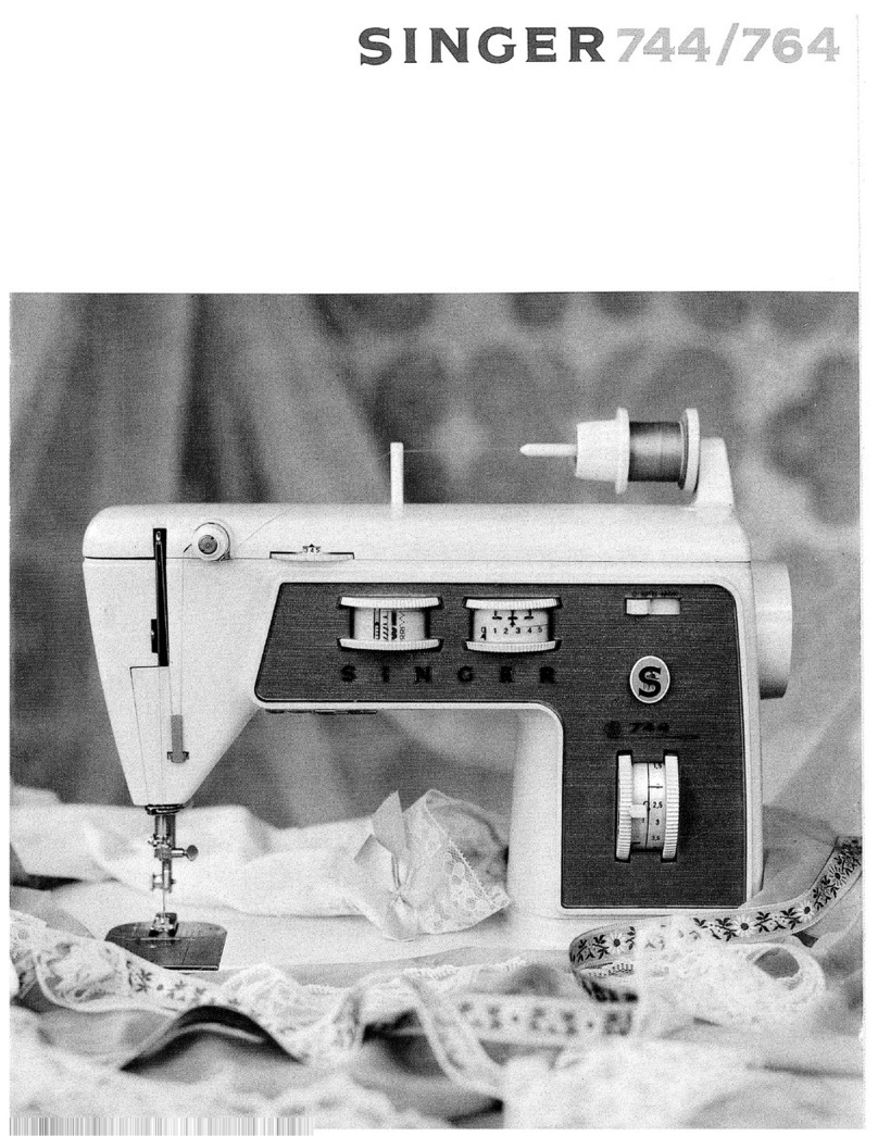 Singer 764 Instruction book