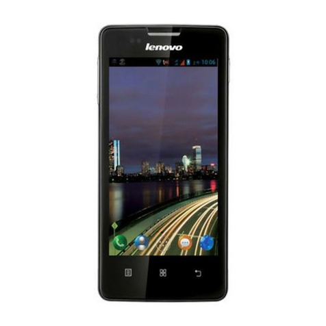Lenovo A600e User manual Lenovo A600e User manual