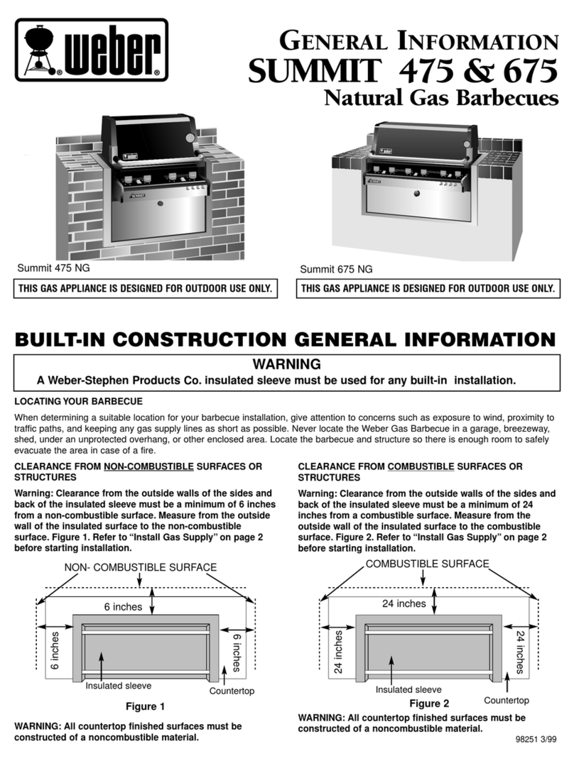 Weber Summit 475 NG Configuration guide