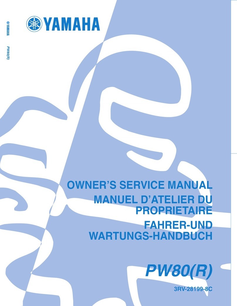 Yamaha PW80(R) Owner's service manual
