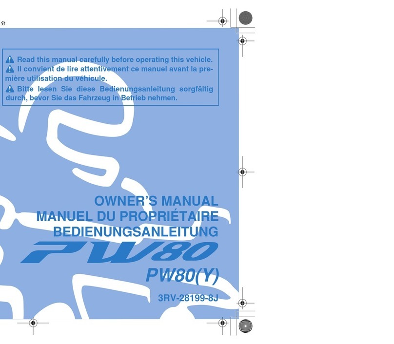 Yamaha PW80(Y) owner's manual