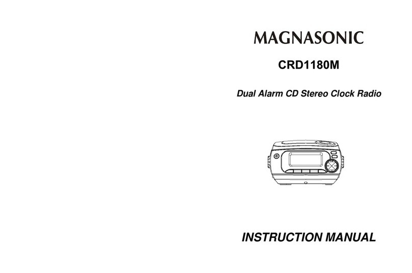 Magnasonic CRD1180M User manual