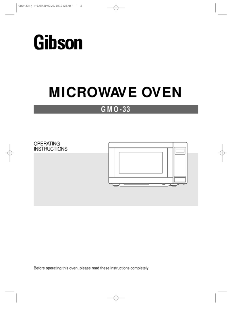 Gibson GMO-33 operating instructions