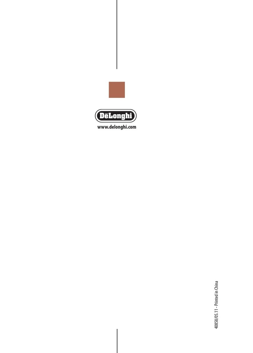 DeLonghi DCM02 Series User manual