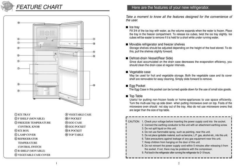 Daewoo FR-135DFW User manual