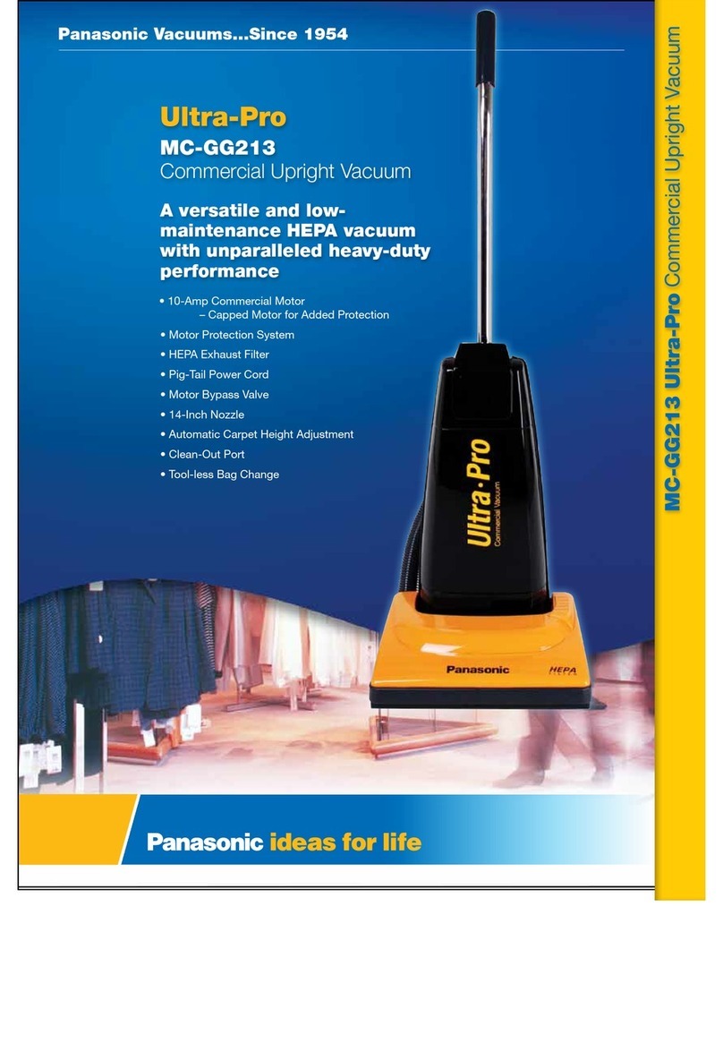 Panasonic MC-GG213 Specifications