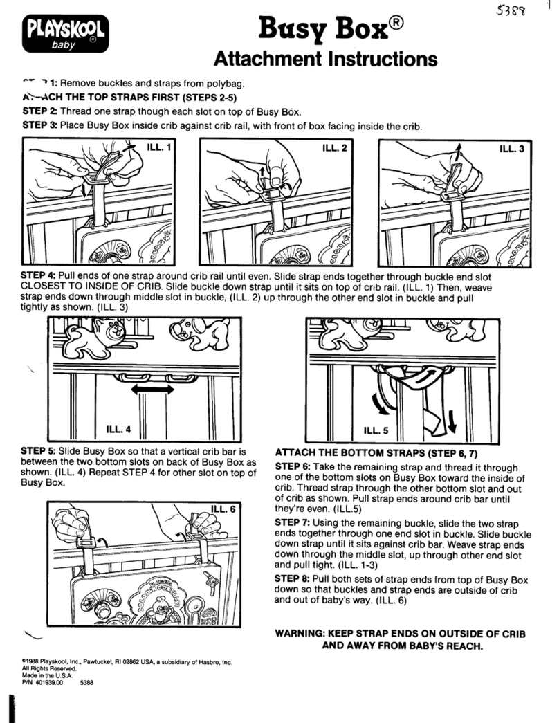 Playskool BusyBox Attachment User manual