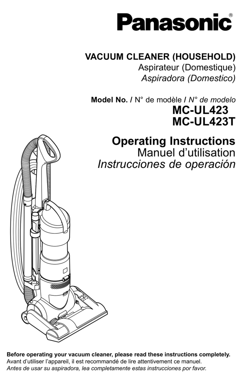 Panasonic MC-UL423 operating instructions