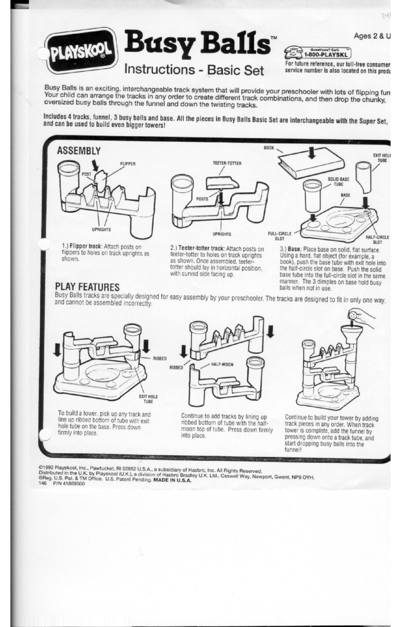 Playskool Busy Balls Basic Set User manual Playskool Busy Balls Basic Set User manual