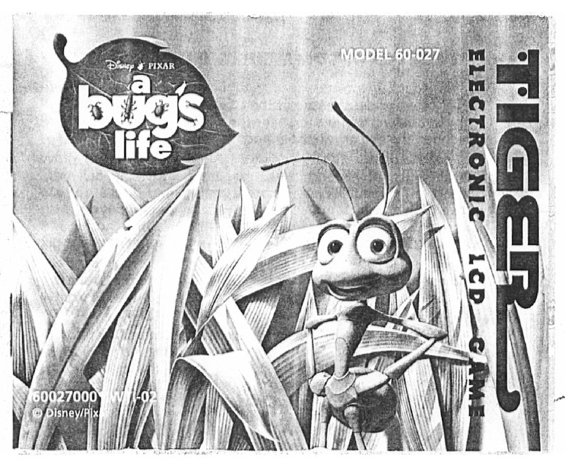 Tiger Electronics 60-027 User manual Tiger Electronics 60-027 User manual