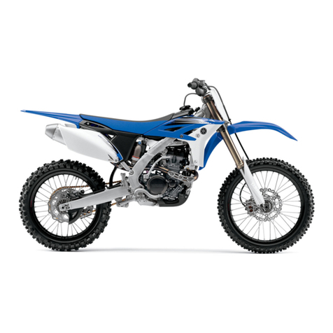 Yamaha YZ250F(D) Owner's service manual