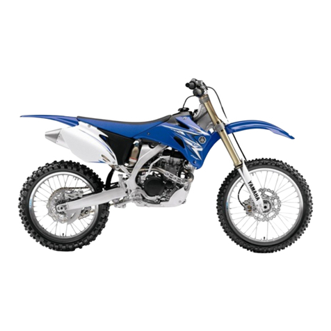 Yamaha YZ250F(Y) Application guide