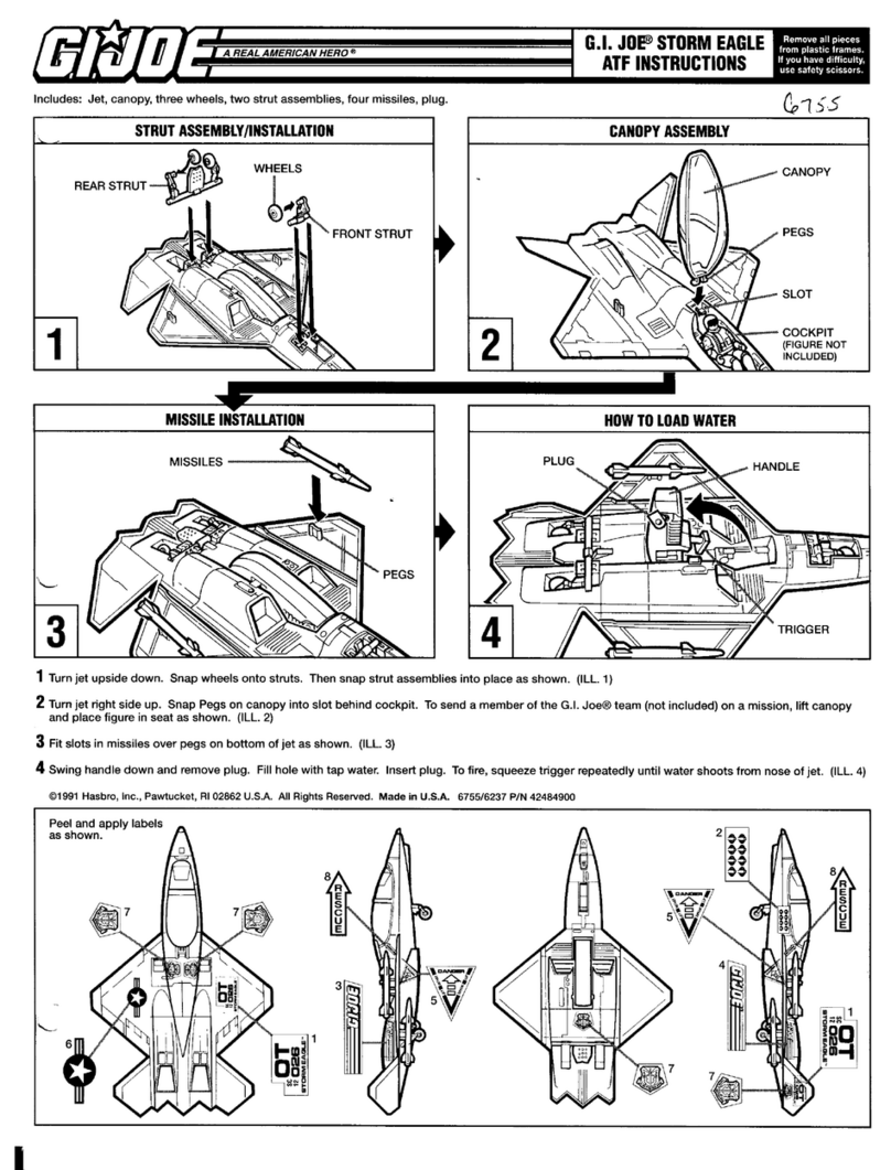 Hasbro G.I.Joe Storm Eagle ATF User manual Hasbro G.I.Joe Storm Eagle ATF User manual