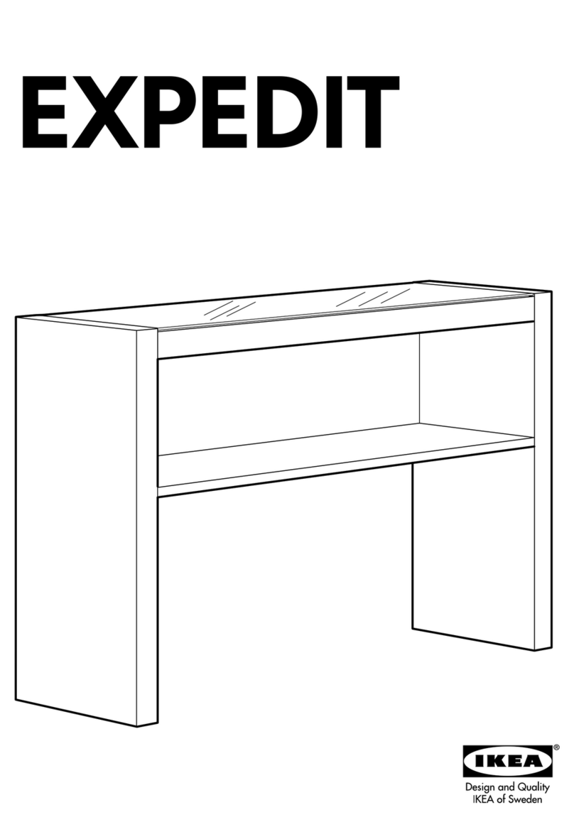 IKEA EXPEDIT COFFEE TABLE SQUARE User manual IKEA EXPEDIT COFFEE TABLE SQUARE User manual