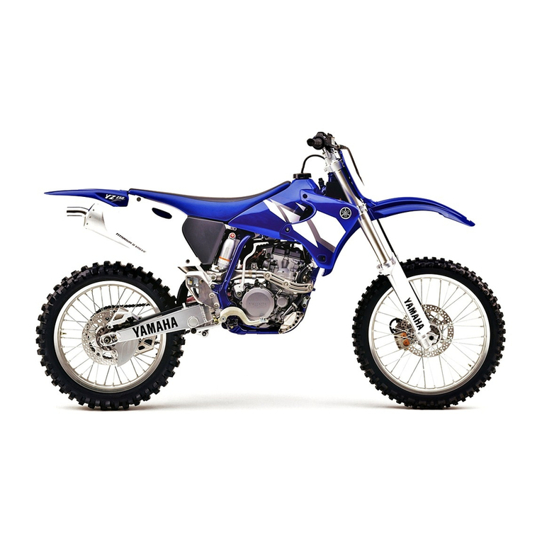 Yamaha YZ250F(N)/LC Owner's service manual