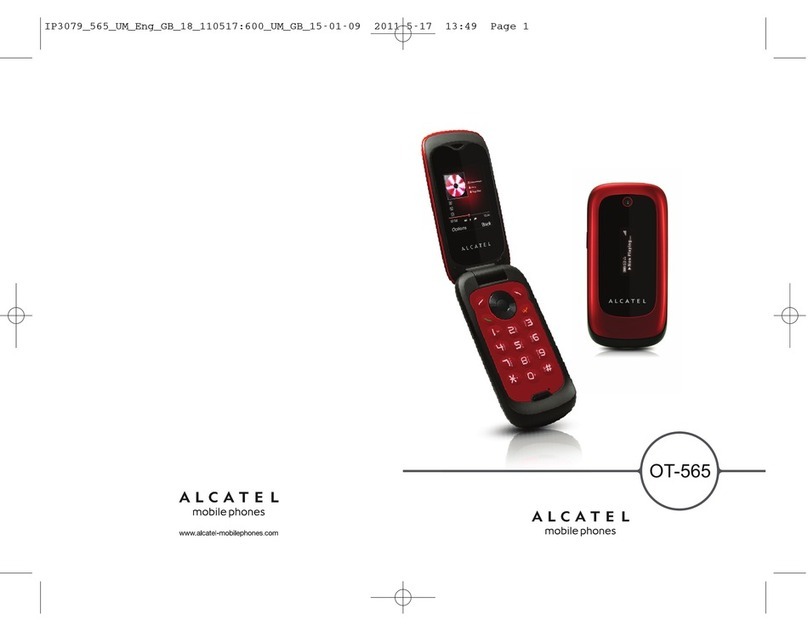Alcatel ONE TOUCH 565 User manual