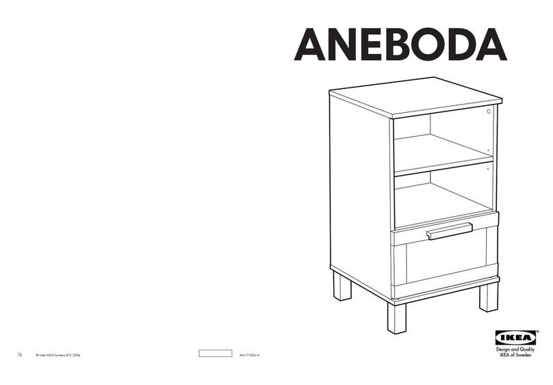 IKEA ANEBODA User manual IKEA ANEBODA User manual