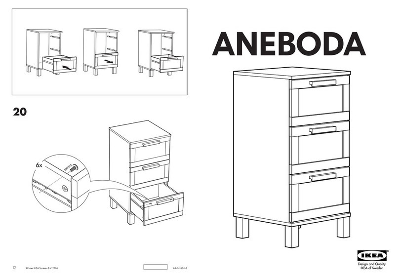 IKEA ANEBODA instructions