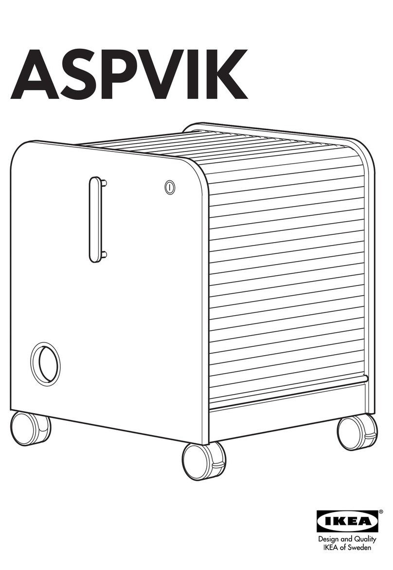 IKEA ASPVIK ROLLFRONT CABINET 19X24" User manual IKEA ASPVIK ROLLFRONT CABINET 19X24" User manual