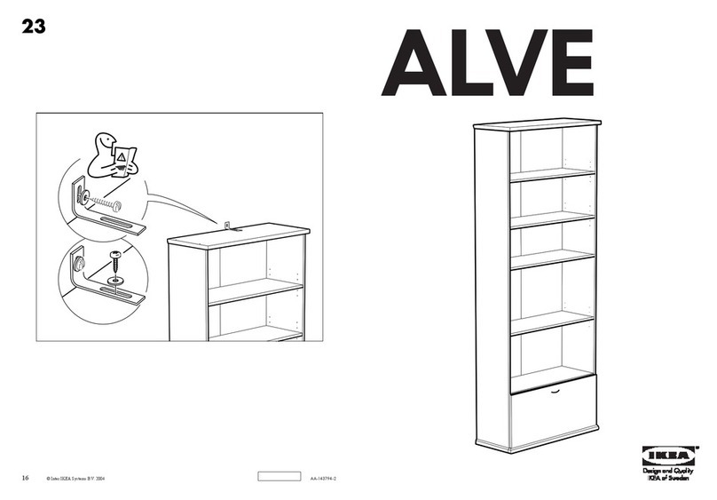 IKEA ALVE LAPTOP TABLE User manual IKEA ALVE LAPTOP TABLE User manual