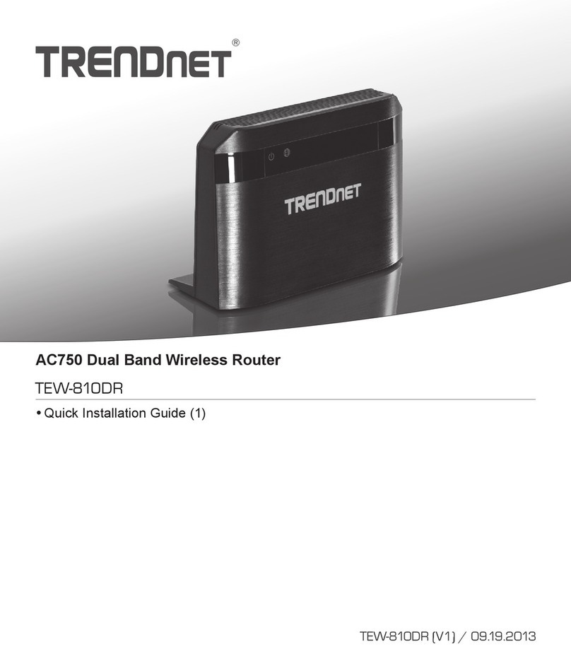 TRENDnet AC750 Quick installation guide