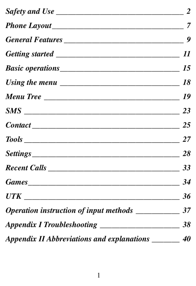 Alcatel ONE TOUCH OT-E205C User manual