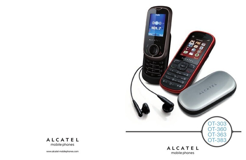 Alcatel ONE TOUCH 303 User manual