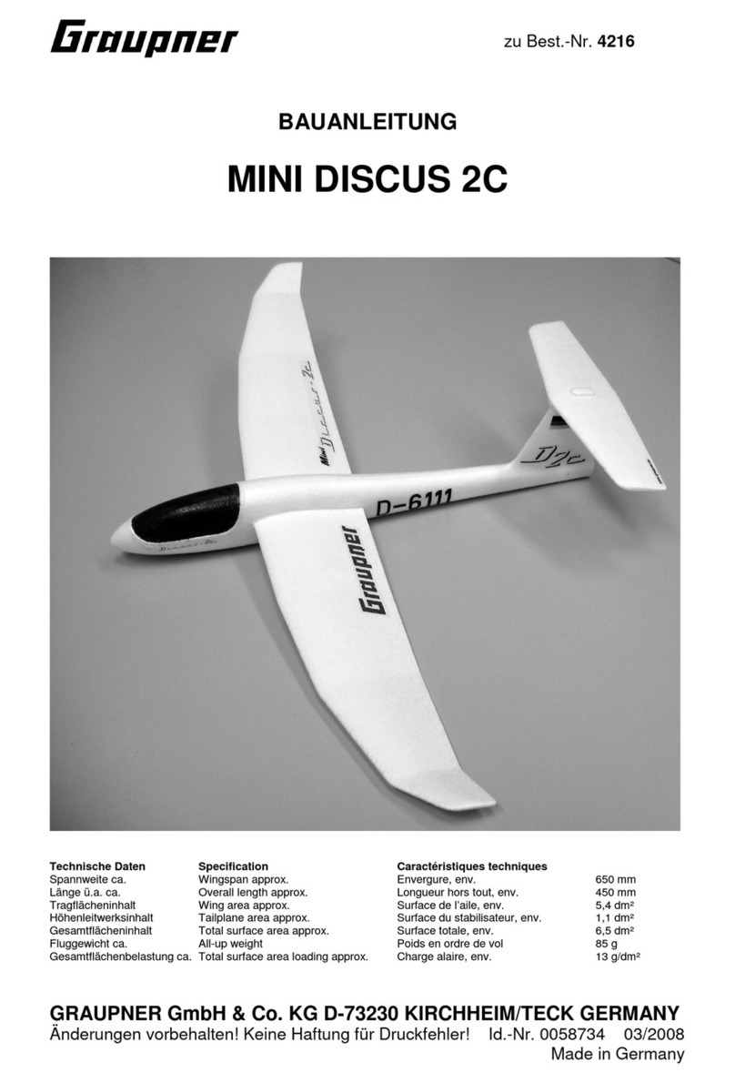 GRAUPNER MINI DISCUS 2C Instruction Manual