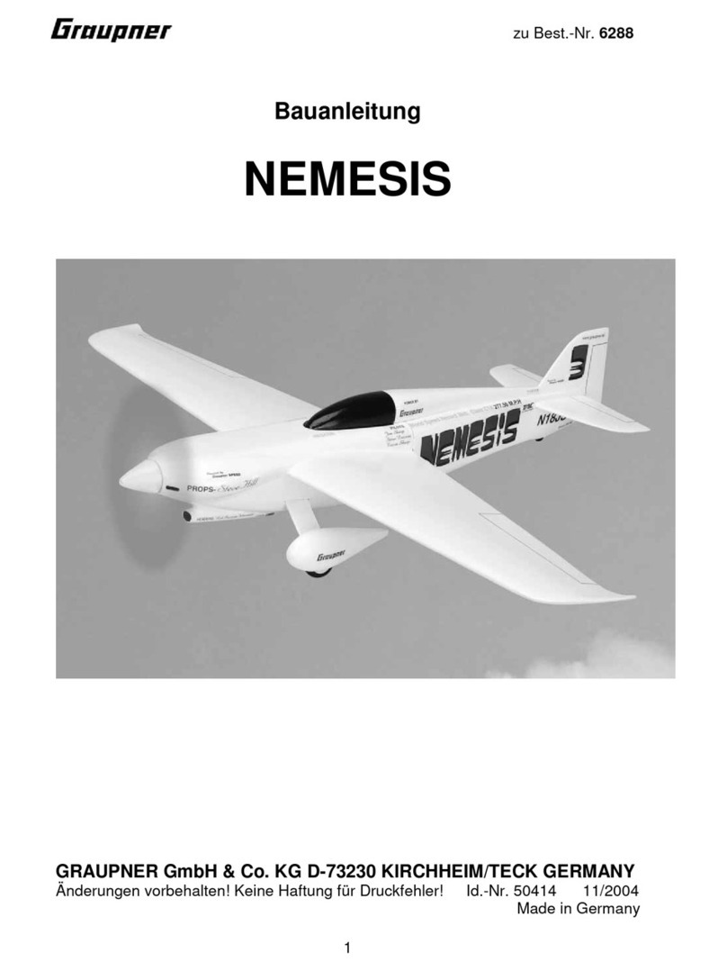GRAUPNER NEMESIS Instruction Manual