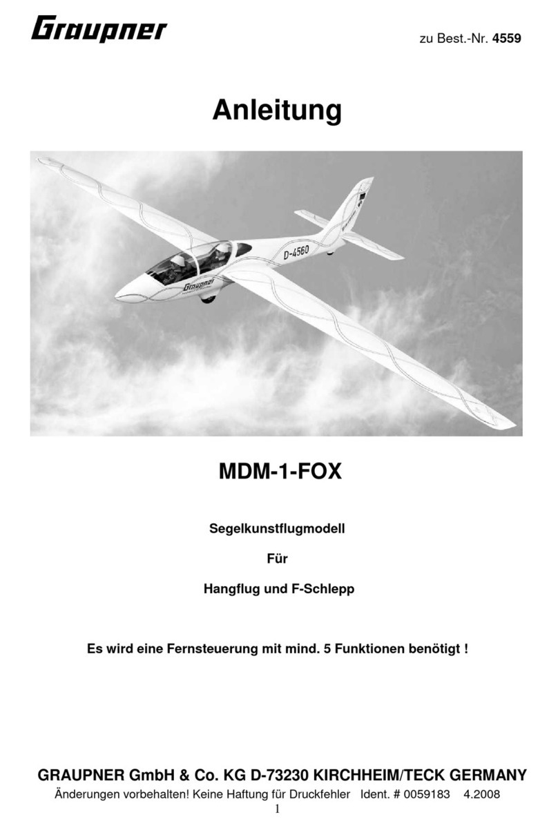 GRAUPNER MDM-1 FOX 4559 User manual