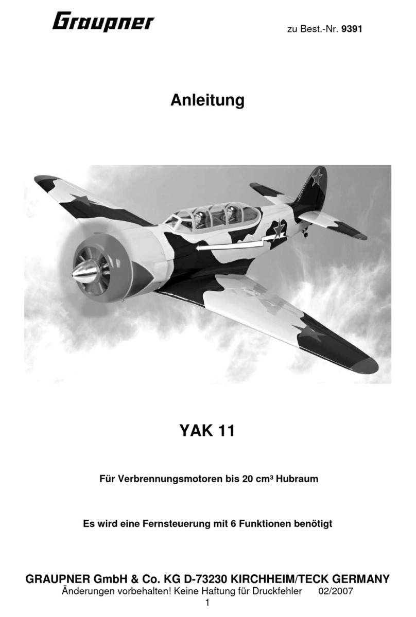 GRAUPNER YAK 11 User manual