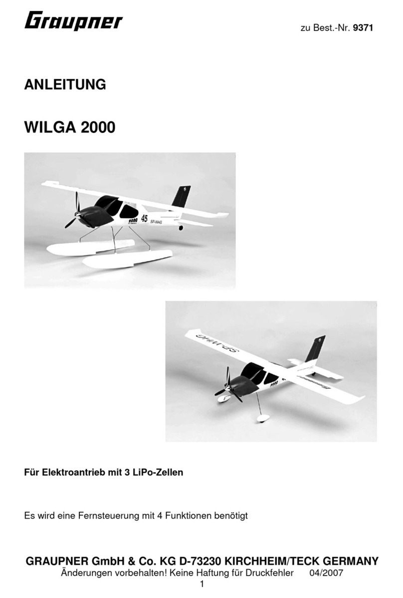 GRAUPNER WILGA 2000 User manual