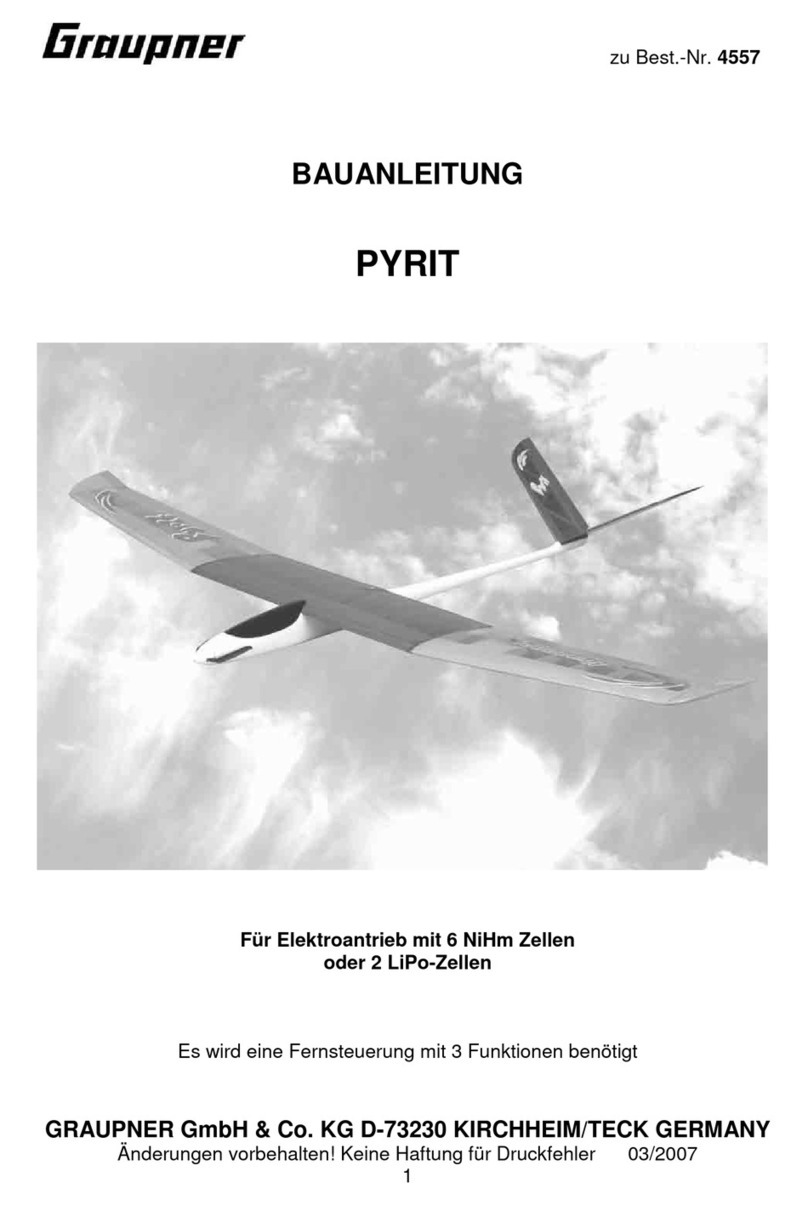 GRAUPNER PYRIT Building instructions