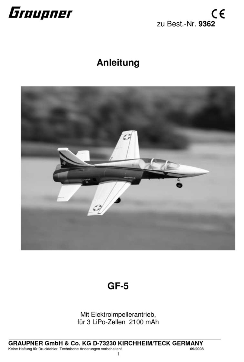 GRAUPNER GF-5 User manual